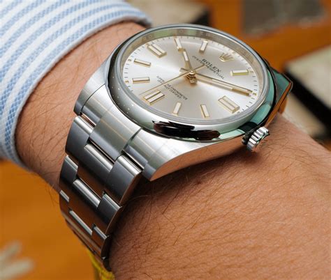 men's silver rolex watch|rolex oyster perpetual 41mm silver.